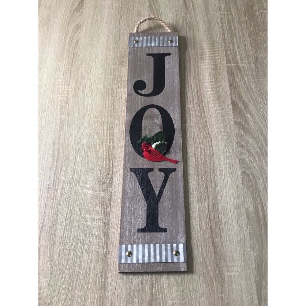 “JOY” Wall And/Or Door Decor